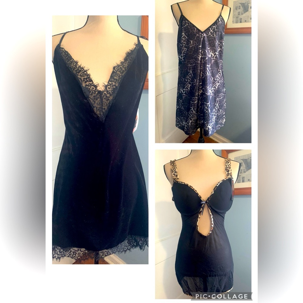 Lot of 3 sexy nighties/chemise - L/XL